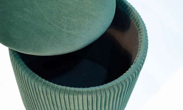 Пуф Томас 380х380х460 мм зелений 