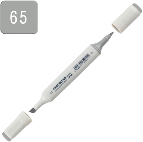 Маркер спиртовий FINECOLOUR Sketch EF100-65 сіро-зелений №6 