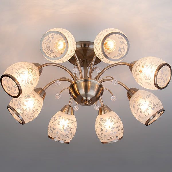 Люстра стельова Strotskis Gabriella 30026/8 8x60 Вт E27 