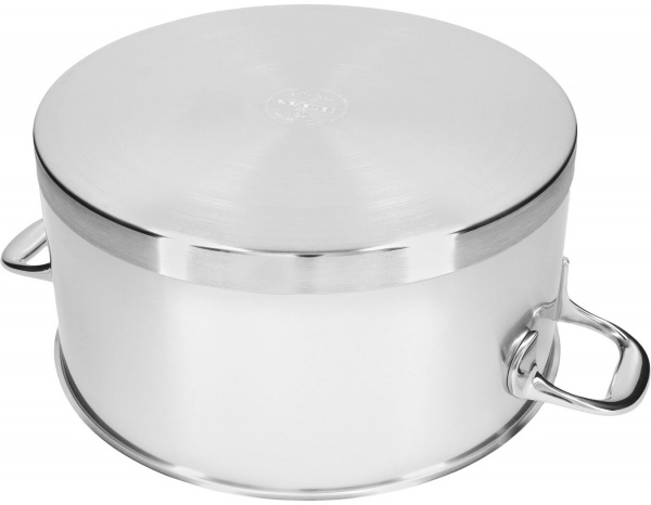 Кастрюля с крышкой 24 см., 5,2 л Silvinox Atlantis 7 40850-141-0 Demeyere
