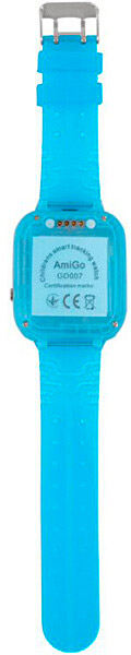 Смарт-годинник AmiGo GO007 FLEXI GPS blue (871497)