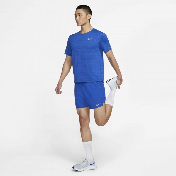 Футболка Nike M NK DF MILER TOP SS CU5992-480 р.L синій