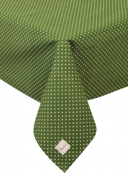 Скатертина Lucy Зелений горошок 133x110 см зелений La Nuit 