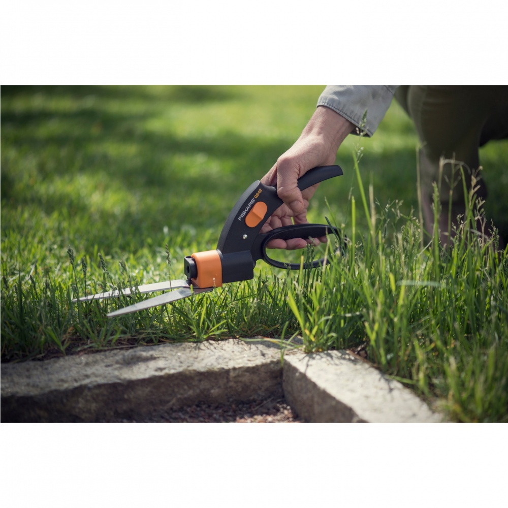 Ножницы для травы Fiskars с серво-системой GS42
