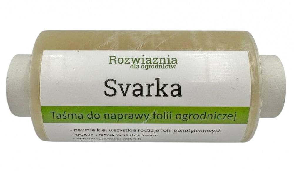 Клейка стрічка для ремонту тепличної плівки прозора 100 мм x 25 м 100 мкм