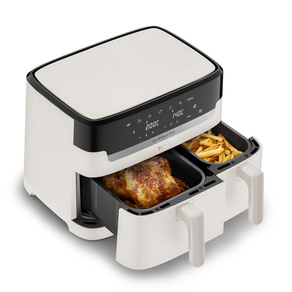 Мультипечь Tefal Dual Easy Fry EY901AE0