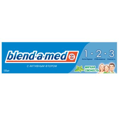 Зубна паста Blend-a-Med 3 Effect М'яка свіжість 100 мл