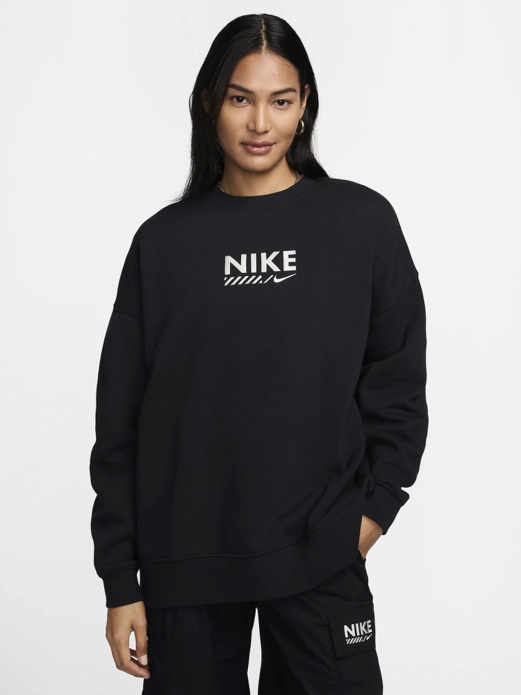 Джемпер Nike K NSW CLUB BRND NRG TOP IF2318-010 р.S чорний