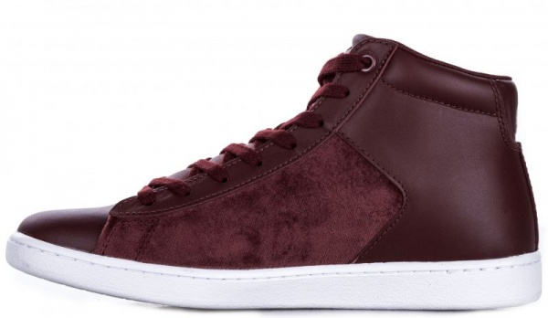 Ботинки Lacoste CARNABY EVO MID 318 1 SPW 736SPW00172H2 р.UK 4 бордовый