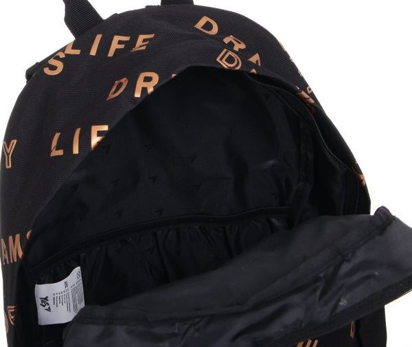 Рюкзак молодежный YES Private T-101 черный/золото (558407)