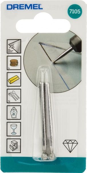 Насадка для гравировки Dremel 7105 круговая с алмазным напылением 26157105JA