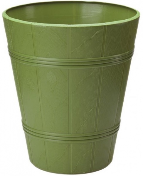 Горшок пластиковый Form Plastic Дерево Пальма-3 круглый 15 л зеленый 