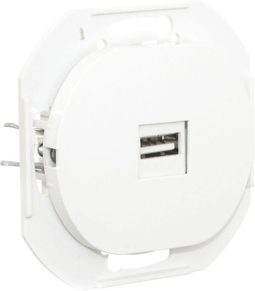 Розетка USB Aling-Conel Eon белый E6162.0