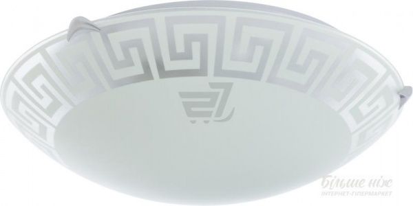 Світильник настінно-стельовий УТ Сяйво НПБ Греція 4x60 Вт E27 білий 5006 