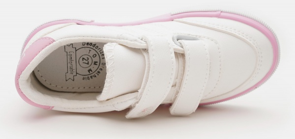 Кеды для девочек TOM.M р.28 белый 9832D 