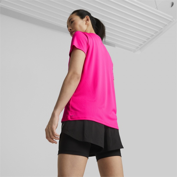 Футболка Puma RUN LOGO SS TEE W 52326624 р.L рожевий