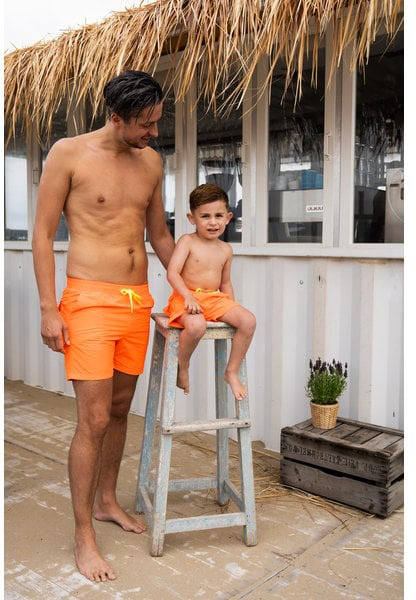 Шорты для плавания Koko Noko р.134–140 оранжевый неоновый T47603-4516 