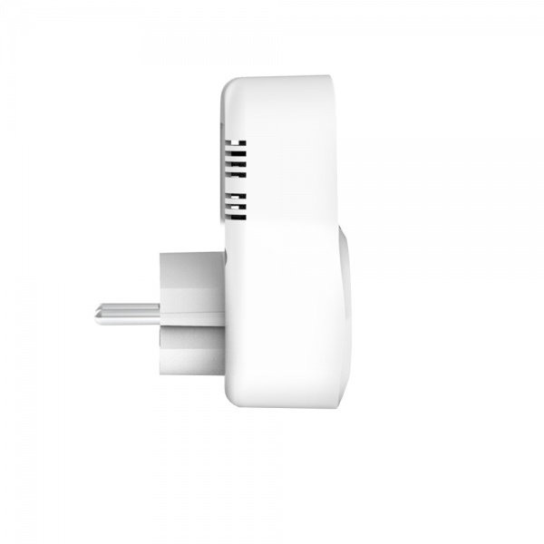 Реле напряжения на розетке ColorWay (16A/3680W) 165V/260V LED1 white CW-VR16-03L