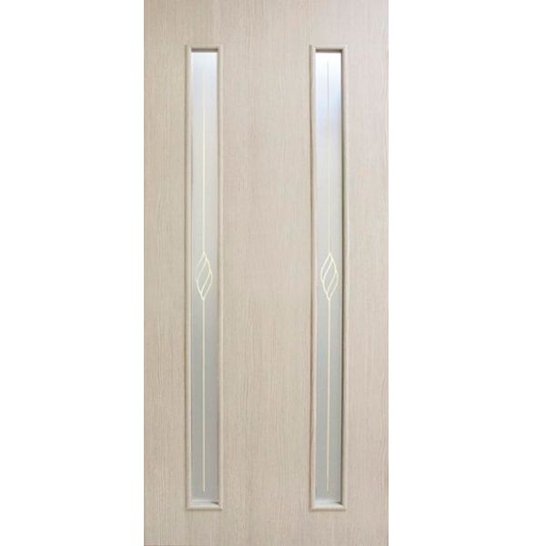 Дверное полотно ОМиС Вероника 60 см сосна карелия со стеклом