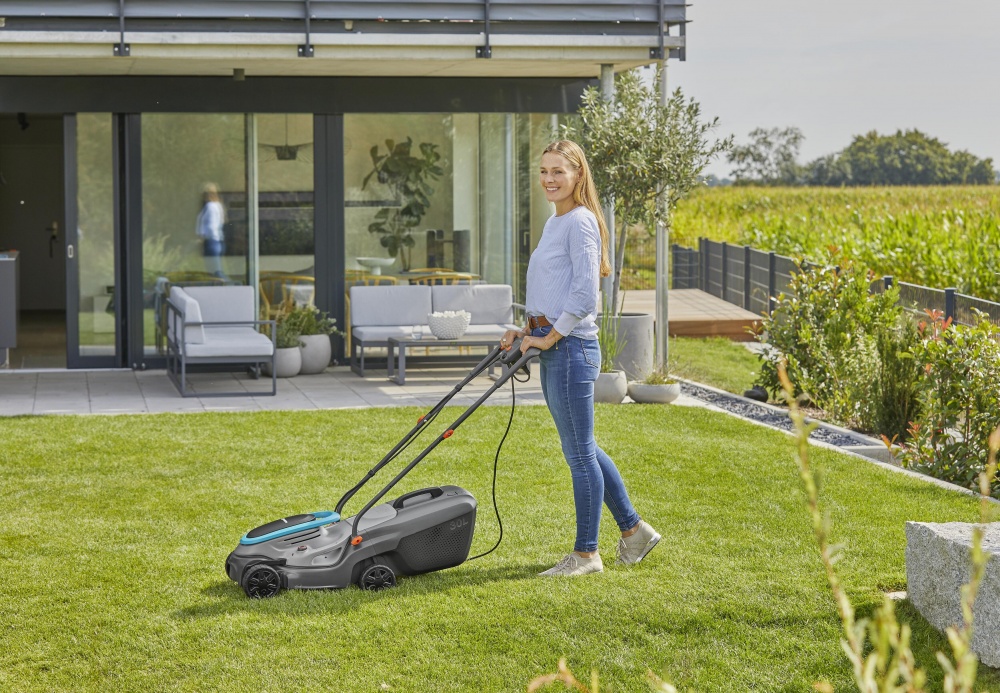 Газонокосарка електрична Gardena PowerMax 32/1200 G2 (14633-20.000.00)