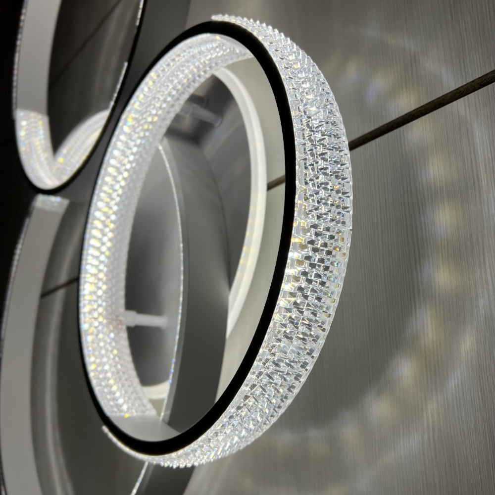 Люстра світлодіодна Luminaria 100 Вт LED-модуль білий AKRILIKA ROUND 100W 4R WHITE