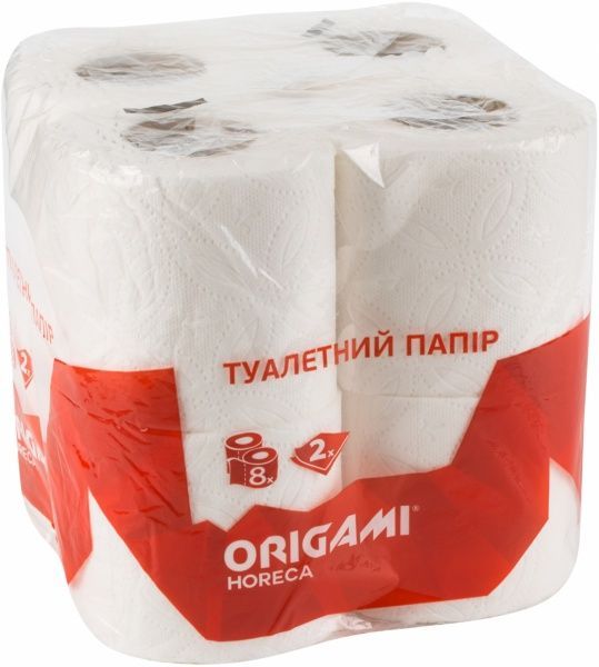 Туалетний папір Origami Horeca двошаровий 8 шт.