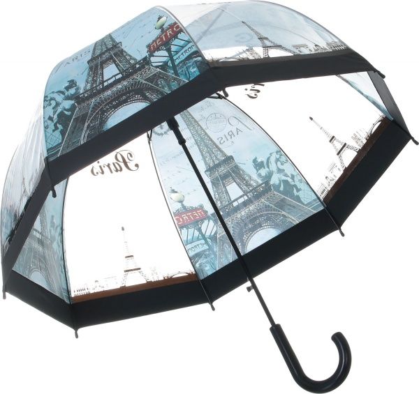 Парасолька Урбаністика, тростина, автомат темно-синій 