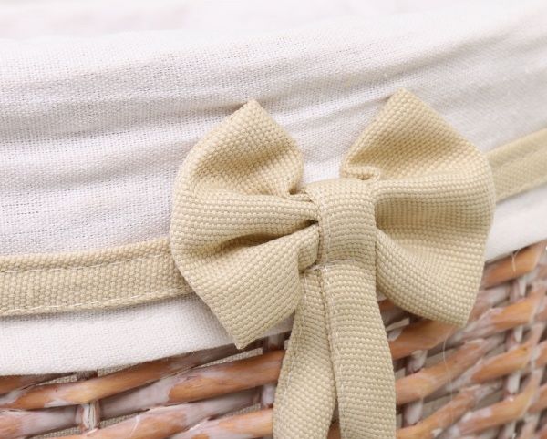 Кошик плетений з текстилем Tony Bridge Basket дитячий 36x30x16 см HQ10-073-4 