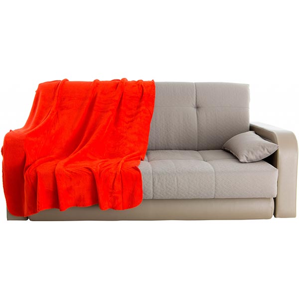 Плед мікрофібра Underprice Веселка червоний 125x150 см 50938860