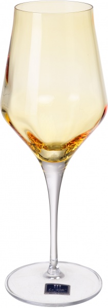 Набор бокалов для вина Contessa Colore Amder 450 мл 6 шт. Vema 