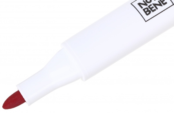 Маркер Nota Bene для дошок трикутний 2 мм червоний 