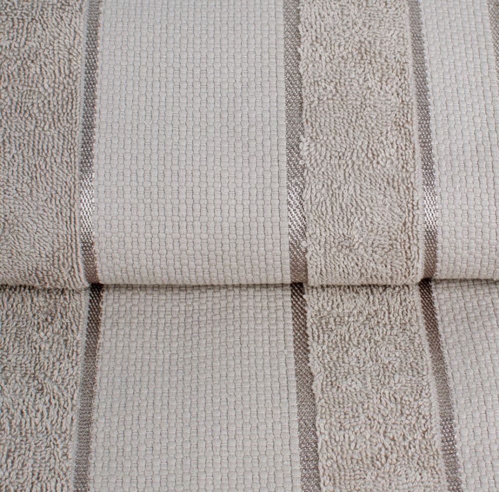 Простирадло махрове 150x200 см темно-бежевий ТЕКС