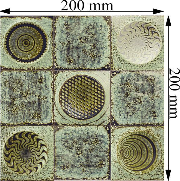 Плитка Mainzu Артиджиано Шейпс Марине 20х20 