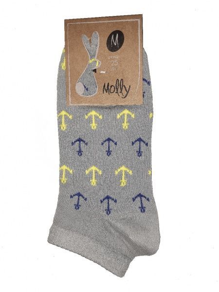Шкарпетки Молли Якір р. 27 сірий 1 пар 