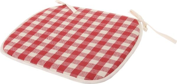 Подушка на стул Red check 33х38х2 см UP! (Underprice)