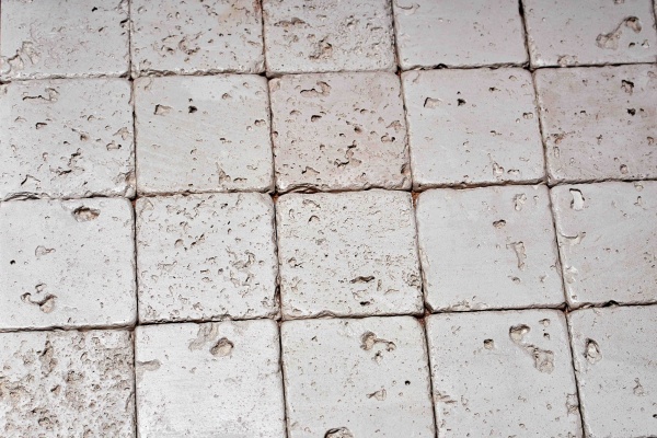 Плитка гіпсова пряма KLVIV DEKOR Livan Travertin Snow 0,41 кв.м 