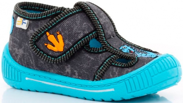 Туфли для мальчика 3F 2Sk25/4 р.22 серый 