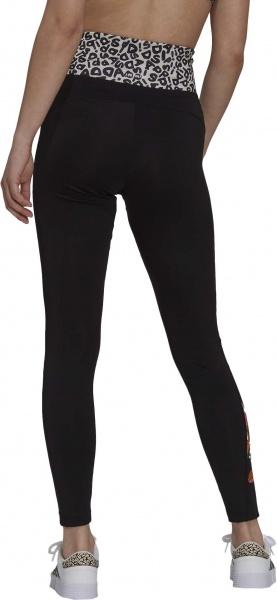 Лосины Adidas W FARM FB TIG GS6340 р.XS черный