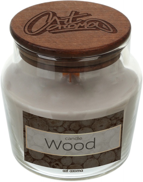 Свеча ароматическая ArtAroma Wood 300 г 