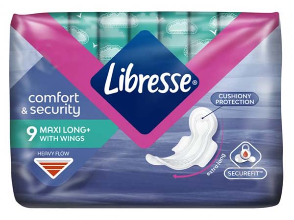 Прокладки гигиенические Libresse Maxi Long 9 шт.