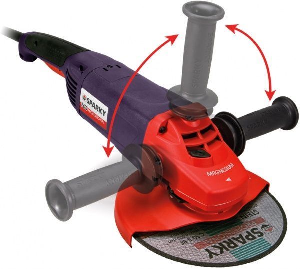Болгарка (кутова шліфмашина) Sparky MBA-2400P (AVR)