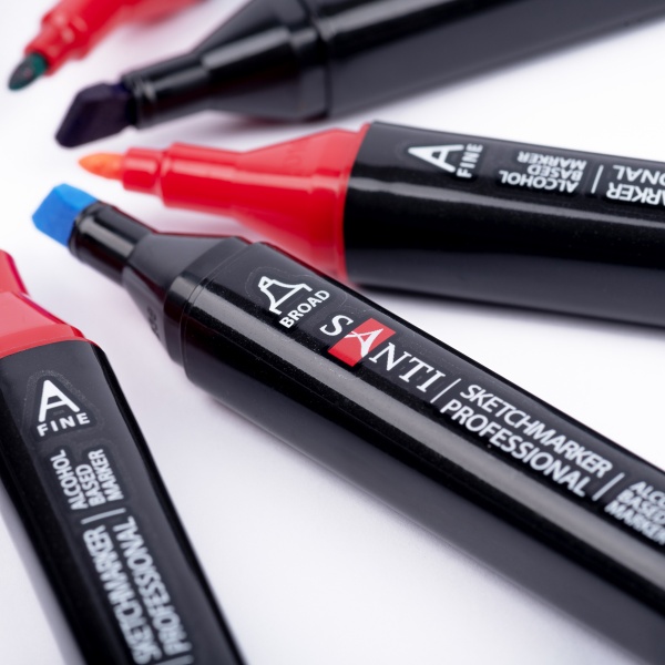 Набір спиртових маркерів Santi 60 шт. 390600 