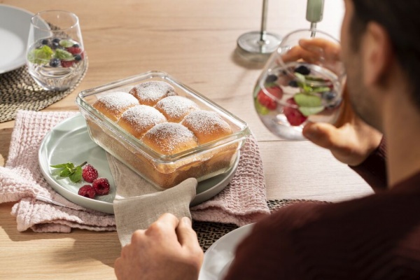 Ємність для продуктів універсальна з кришкою MASTERSEAL GLASS 1.3 л N1041010 Tefal