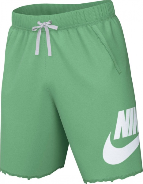 Шорты Nike CLUB ALUMNI HBR FT SHORT DX0502-363 р. S зеленый