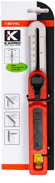 Угломер Kapro T-Bevel с уровнем 301kr