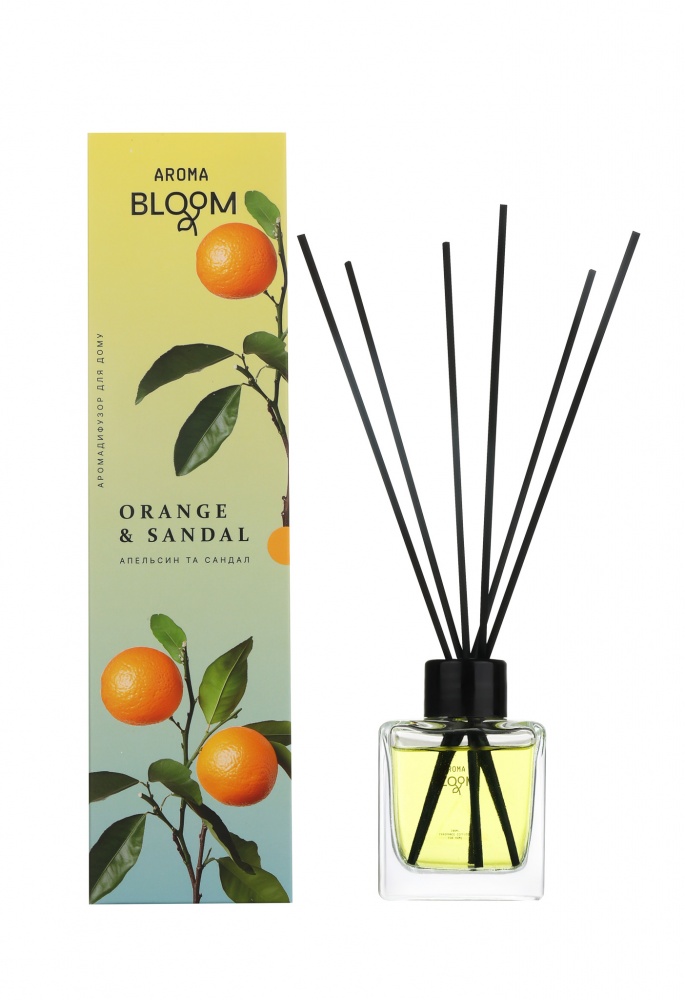 Аромадиффузор Aroma Bloom Orange & Sandal 100 мл