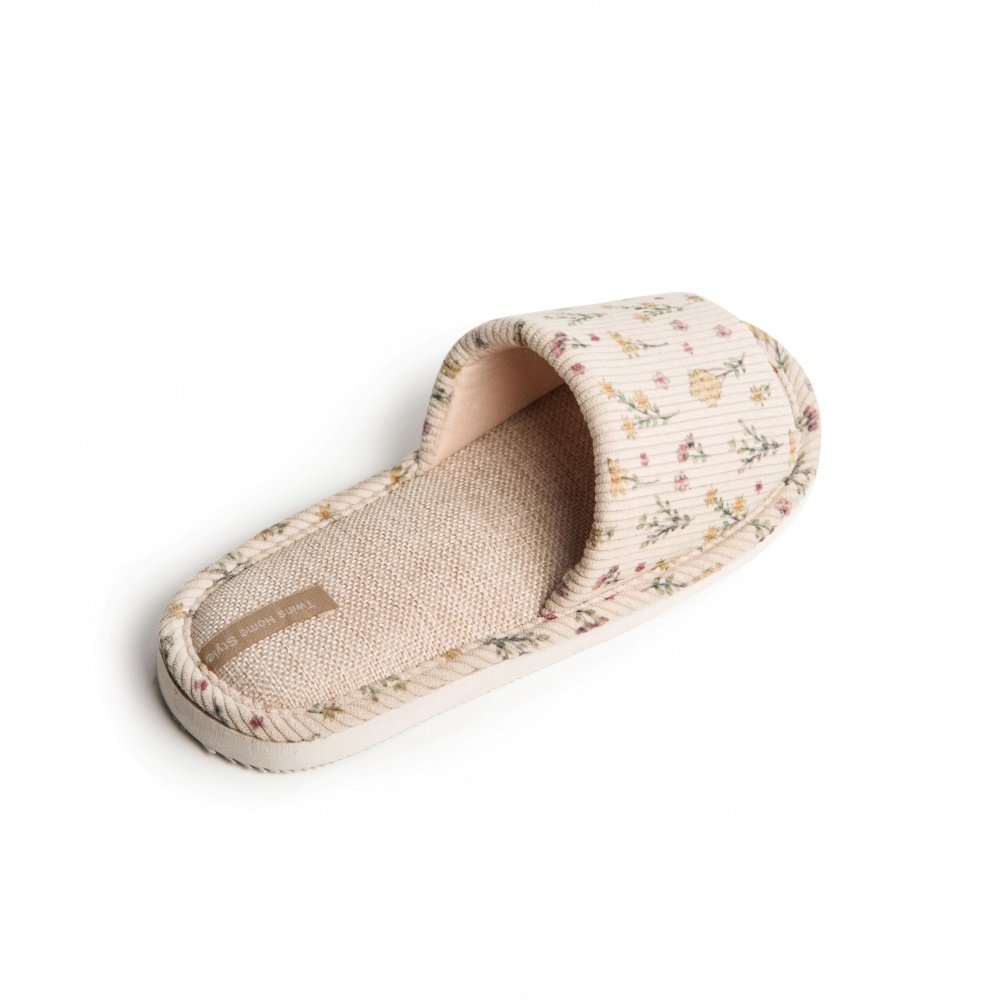 Капці для дівчаток Twins Provence вельвет р.32-33 бежевий 17355