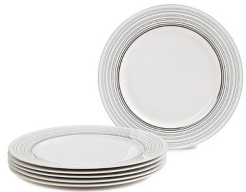 Набір супових тарілок Melody 22,5 см 6 шт білі A05260-GC11049 Astera