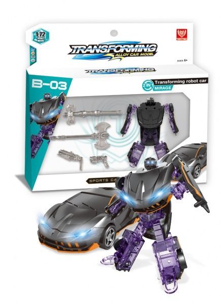 Игрушка-трансформер TomyTaku Transforming alloy car model в ассортименте BB990-A16 