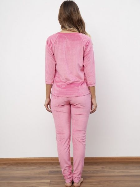 Костюм домашний женский Roksana №1004/50019 р. XL темно-розовый
